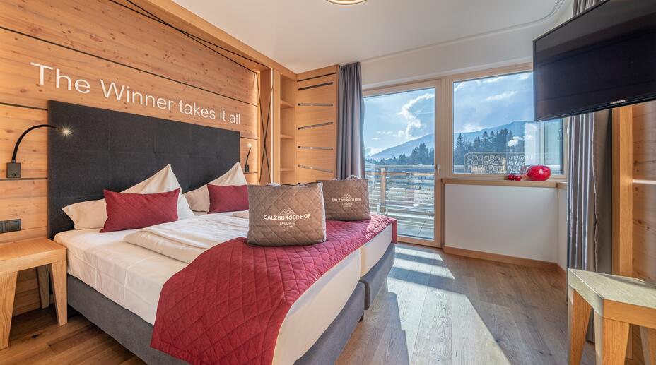 modernes Hotelzimmer Salzburger Hof Leogang