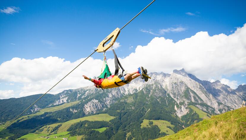 Flying Fox in Leogang