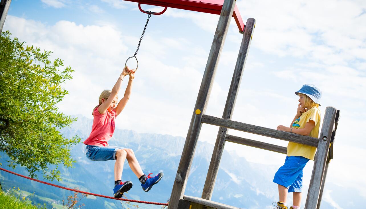 children at the playground