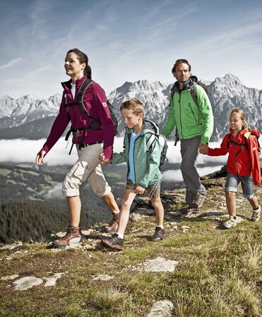 hiking holiday with family Salzburger Land