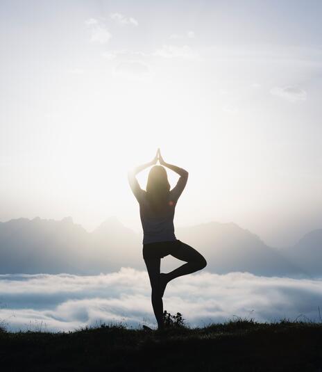 yoga in the mountains Salzburg